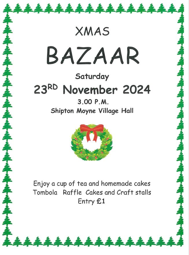 Xmas Bazaar- Shipton Moyne